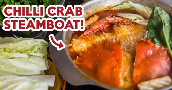 JPOT Hotpot Review: Chilli Crab Steamboat With A Whole Crab At $52++ For Two