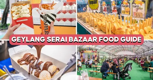 Geylang Serai Ramadan Bazaar 2024: 12 Stalls To Try For “Cigarette Box” Fries, Ondeh Churros And More