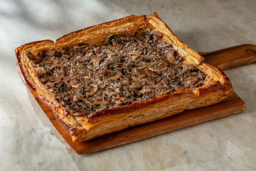 Mushroom Puff Pastry Tart