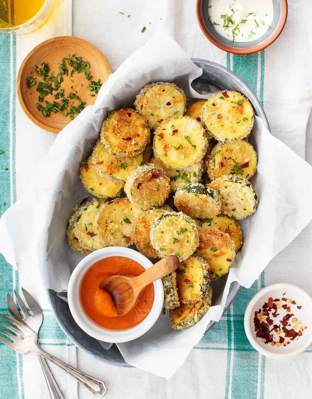 Baked Zucchini Chips