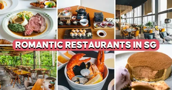 25 restaurantes románticos en Singapur para citas, San Valentín y el cumpleaños de tu pareja