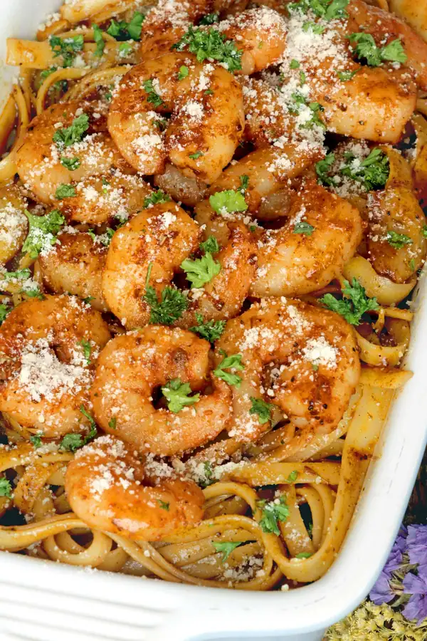 Pasta Puttanesca with Spicy Tuna