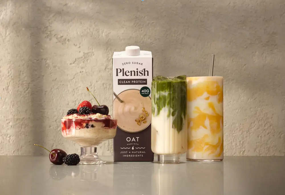 Plenish introduces new high-protein oat drink without oils or additives