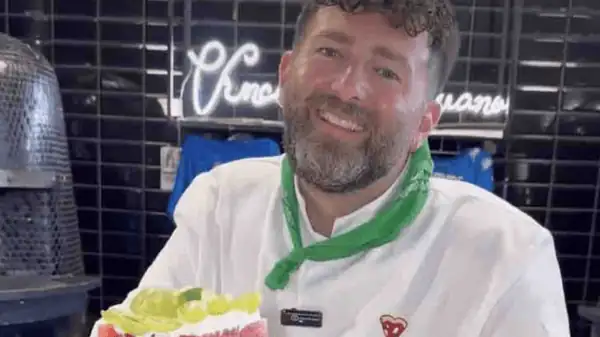 Vincenzo Capuano's watermelon pizza, we didn't feel the need for it