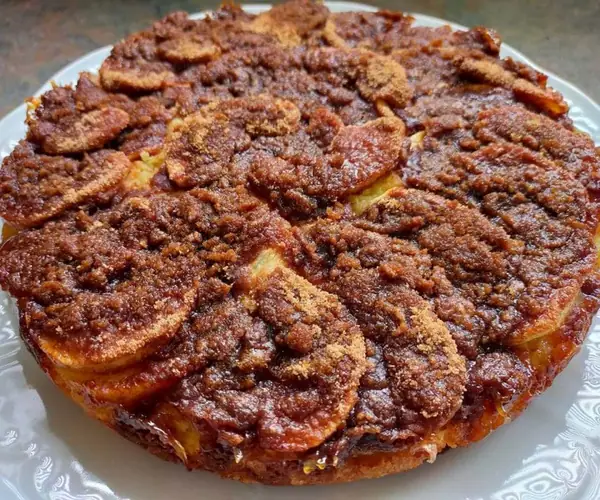 Ukrainian Apple Cake (Yabluchnyk)