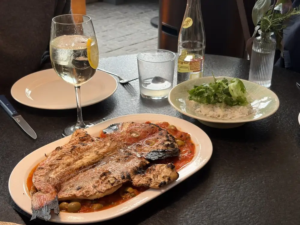 Una buena comida, un poco de suerte y mucho sabor: Salazar