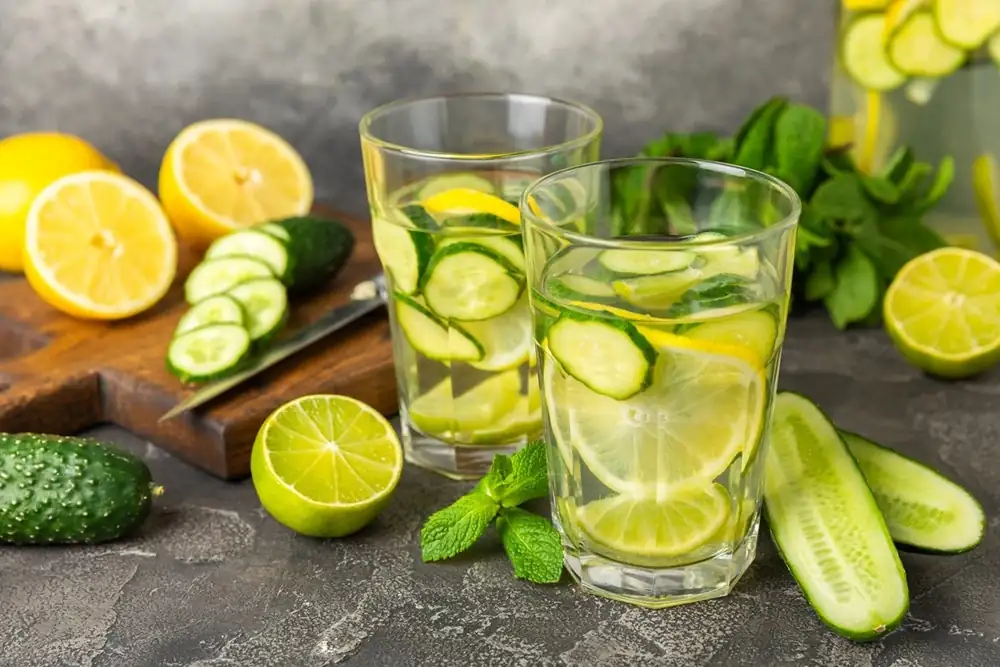 Agua de pepino con limón: una bebida para el verano