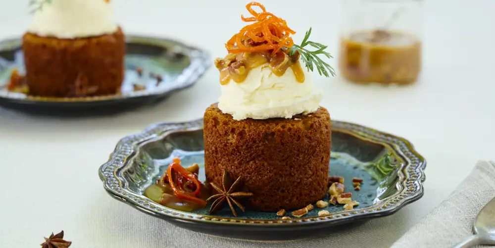 Individual Carrot Cakes