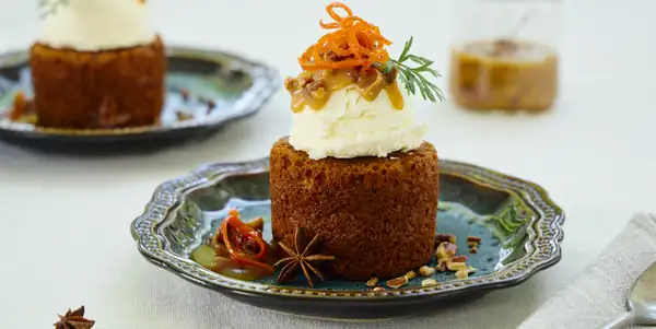 Individual Carrot Cakes