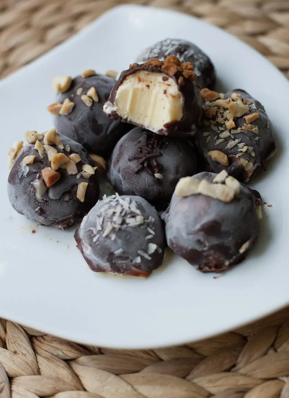 Chocolates congelados, al estilo de los sabores salados - La cocina chilena de Pilar Hernández