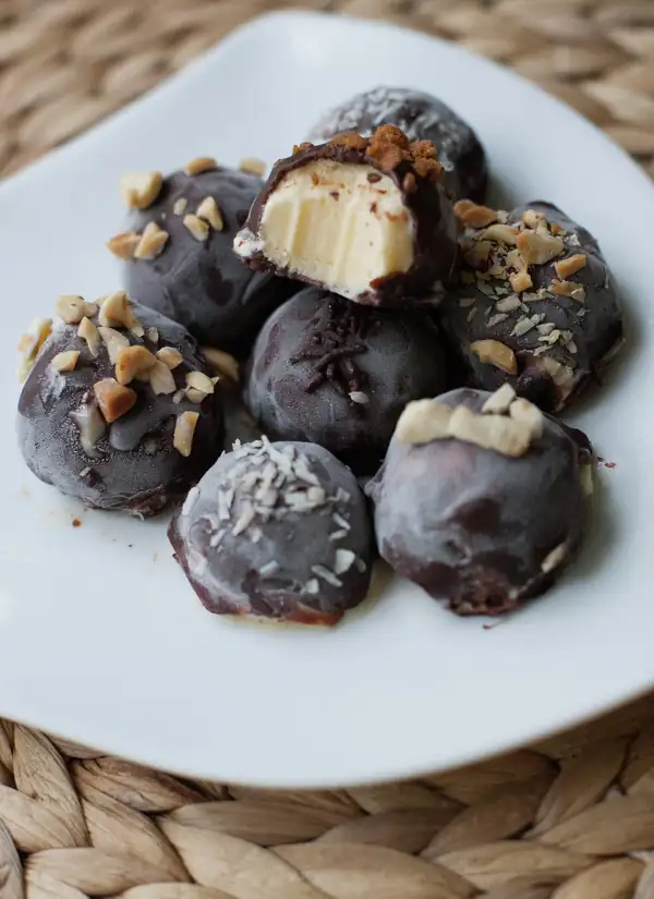 Frozen chocolates, Savory's chomp style - Pilar Hernández's Chilean Kitchen