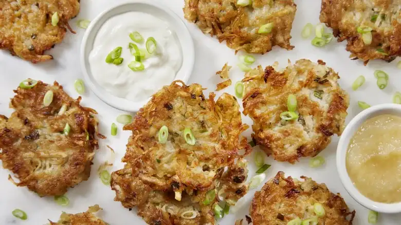 Add One Tangy Ingredient To Take Your Latkes To Another Level