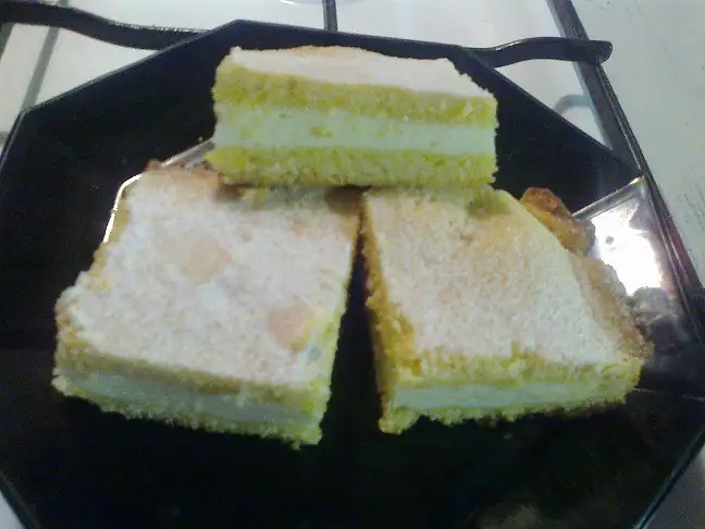 Light cake with cottage cheese