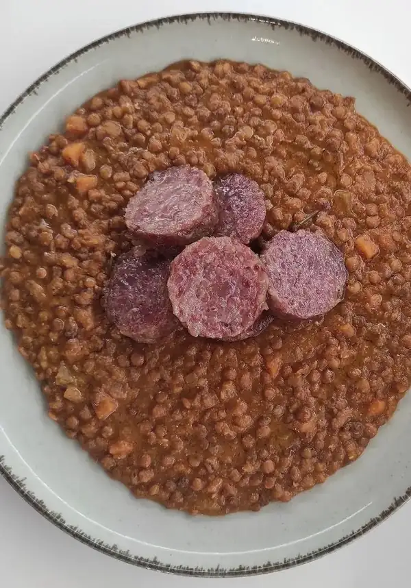 Cotechino and lentils