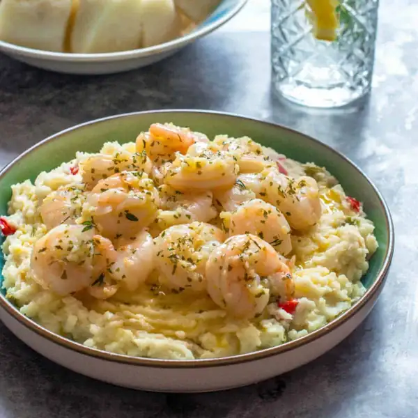 Pan Fried Garlic Butter Shrimp