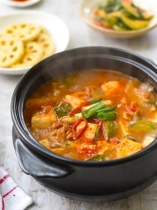 Doenjang Jjigae (Korean Soybean Paste Stew)