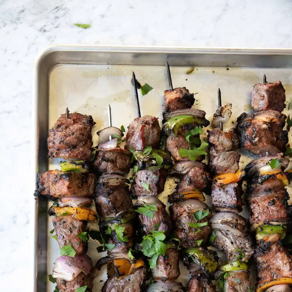 Turkish Beef Shish Kabobs