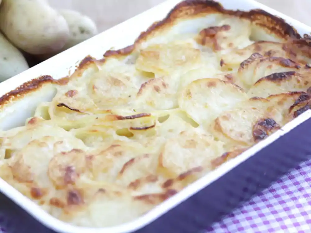 Receta tradicional de gratinado dauphinois