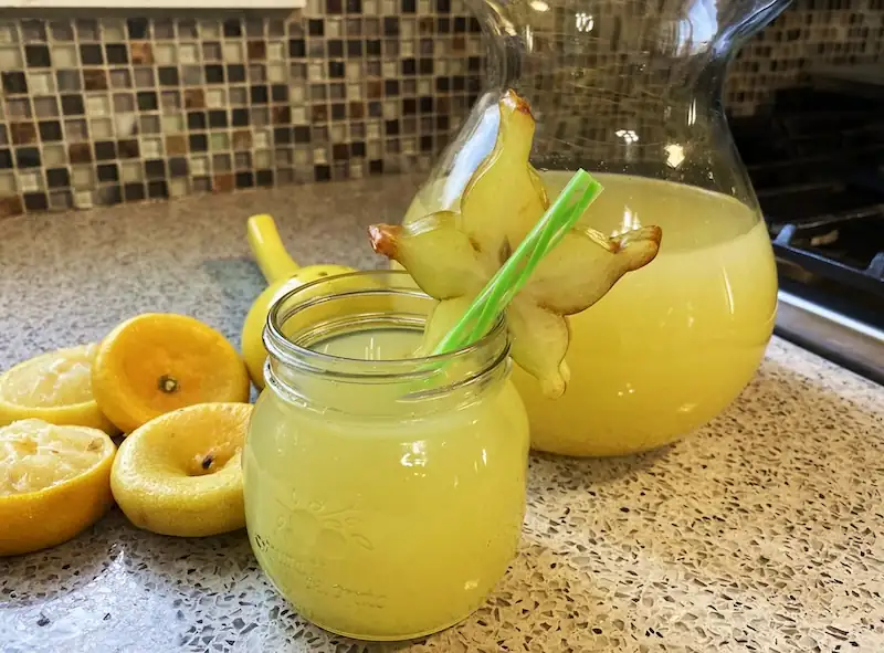Invigorating Tropical Starfruit Juice