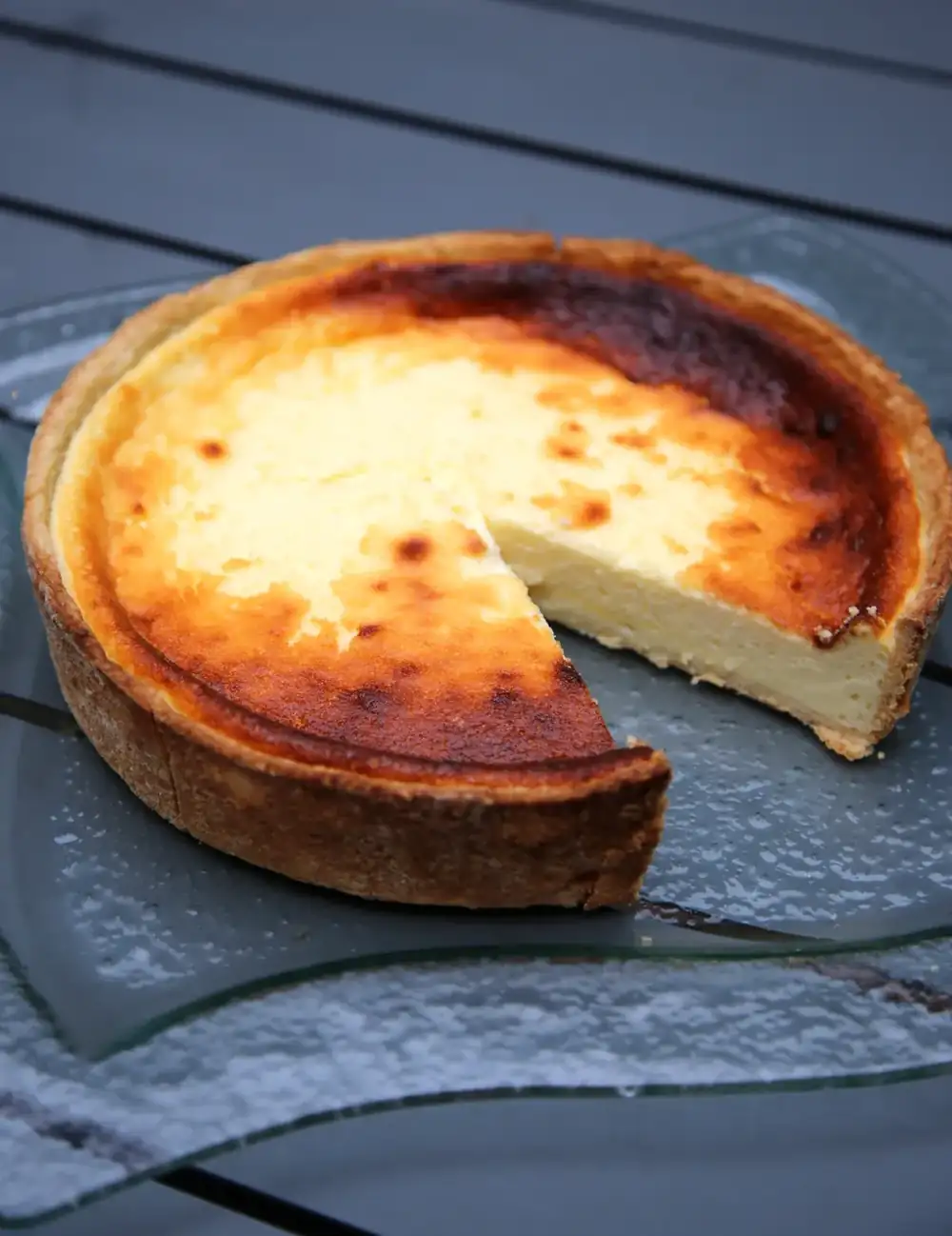 White cheese tart (in Alsatian, Käsküeche): the best recipe