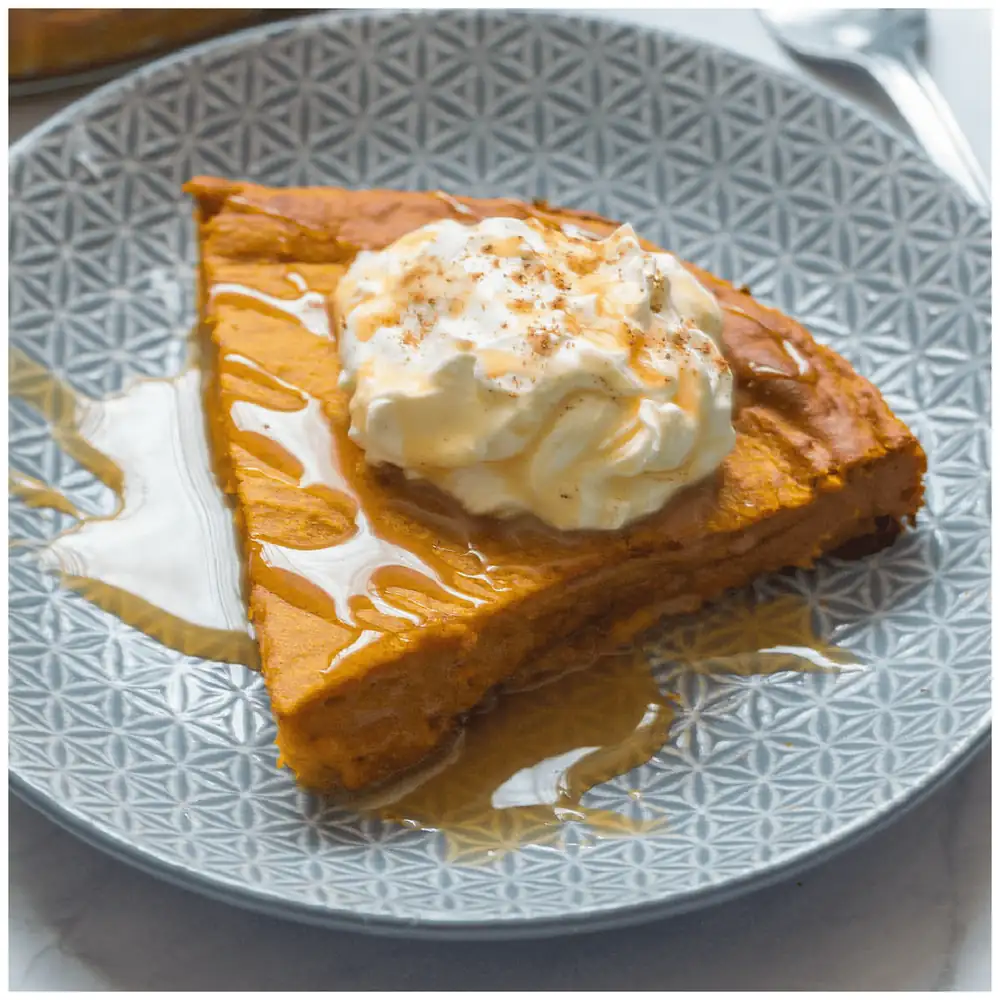 Crustless Pumpkin Pie with Condensed Milk