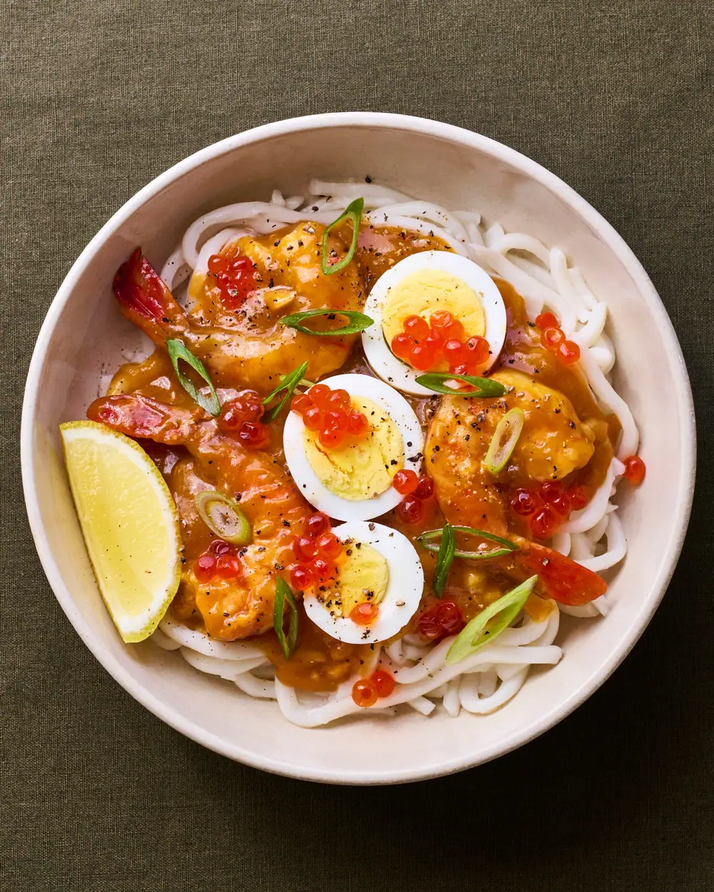 Receta de Udon Palabok