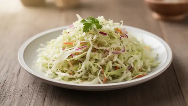 Autumn Starter: Quick Spring Salad Recipe with Young Cabbage and Zucchini