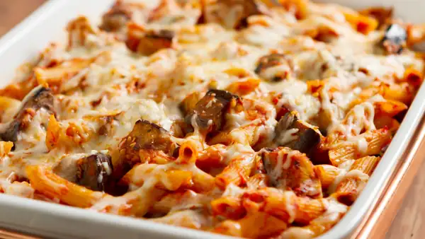 Pasta al horno alla Norma, como la que hace la abuela