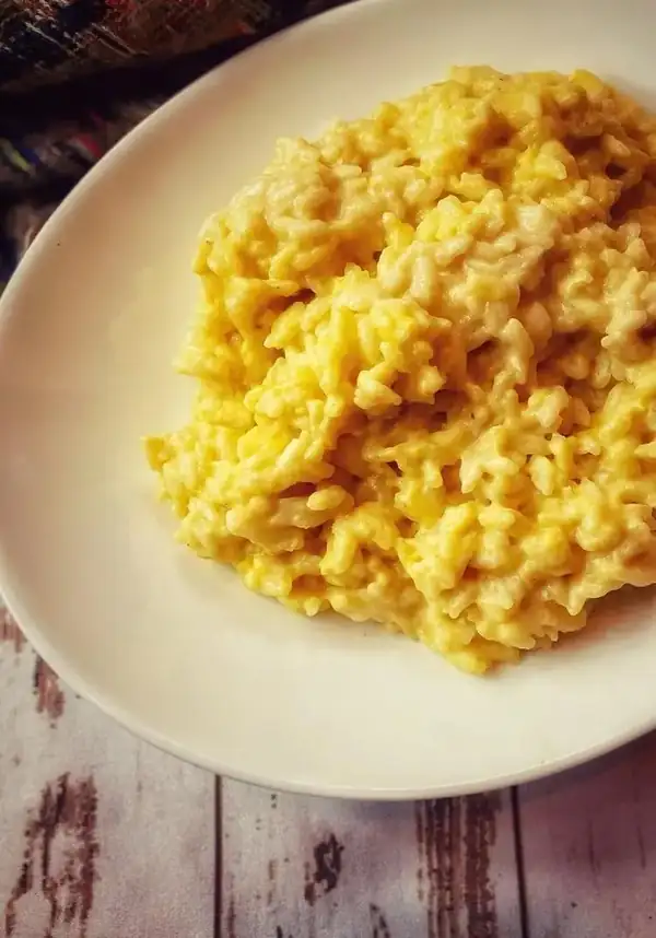Rice and milk soup