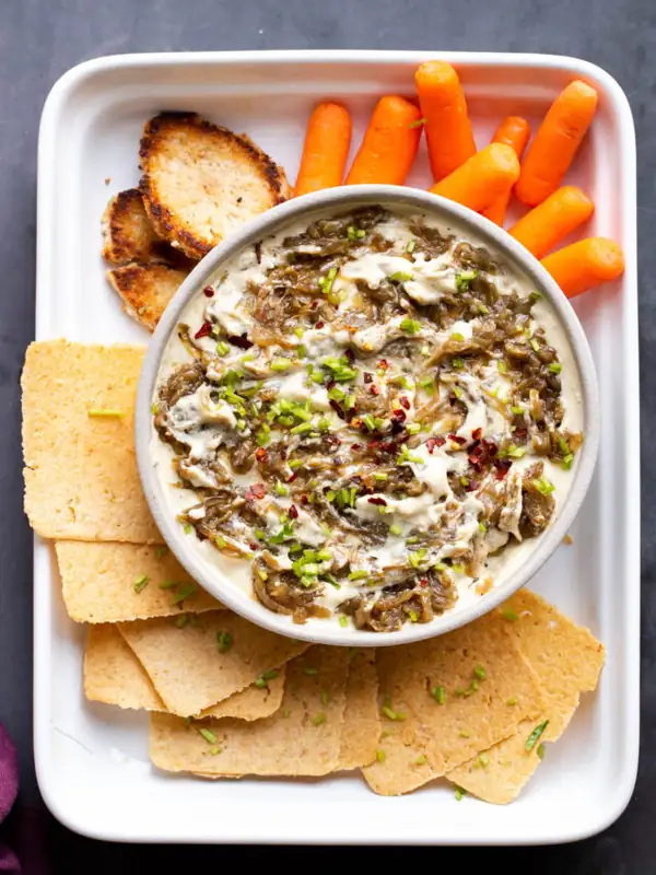Vegan French Onion Dip