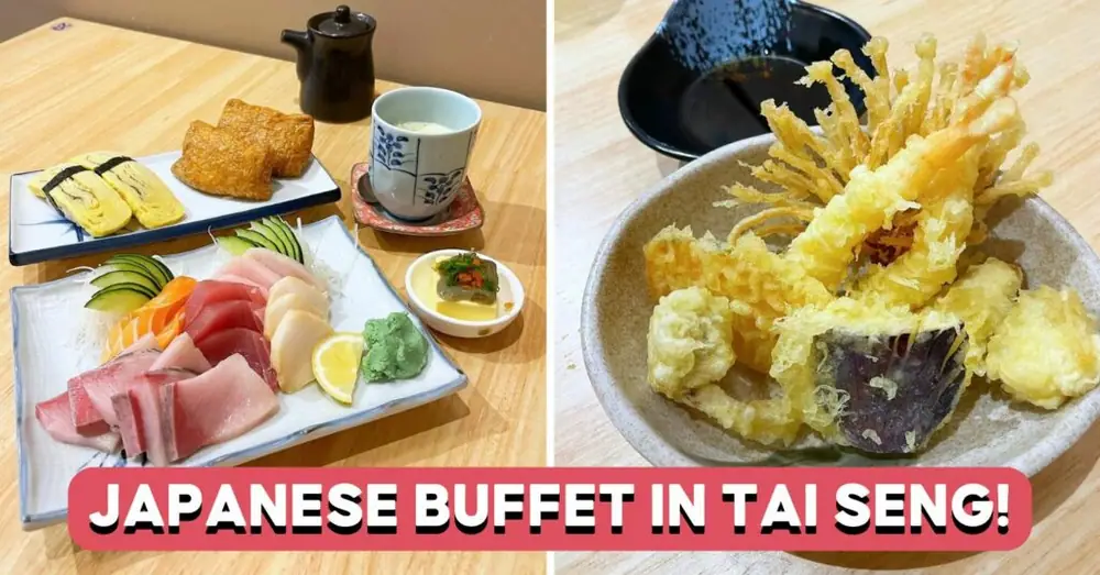 Kushi Japanese Dining ofrece un bufé de $54.90++ con sashimi y tempura ilimitados.