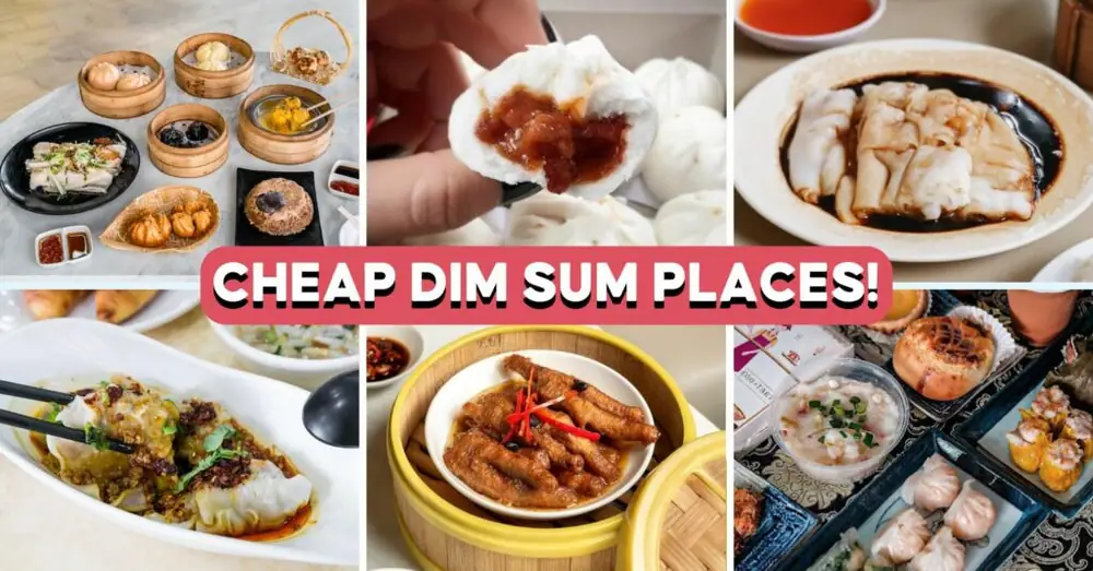 15 Affordable Dim Sum Places In Singapore For $1 Bao, Truffle XLB And More