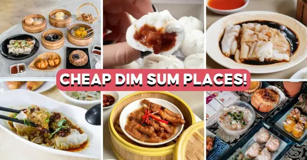 15 lugares económicos de dim sum en Singapur por $1 Bao, Truffle XLB y más