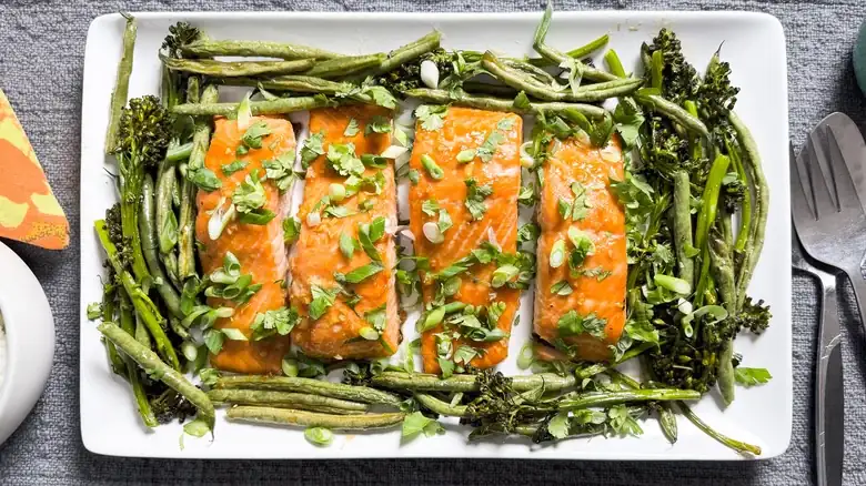 Roasted Miso Maple Salmon Recipe