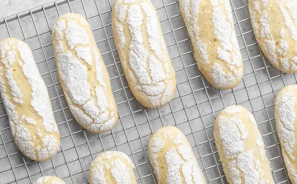 Vegan Ladyfingers Biscuits