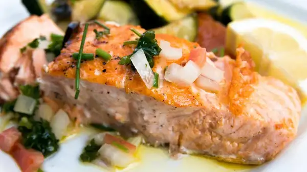 Marinated Salmon