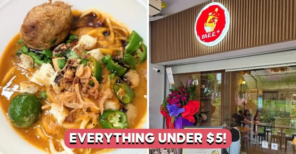 Consigue Lontong y Mee Rebus por $3.80 en este nuevo restaurante bajo la administración de hdB en Tampines