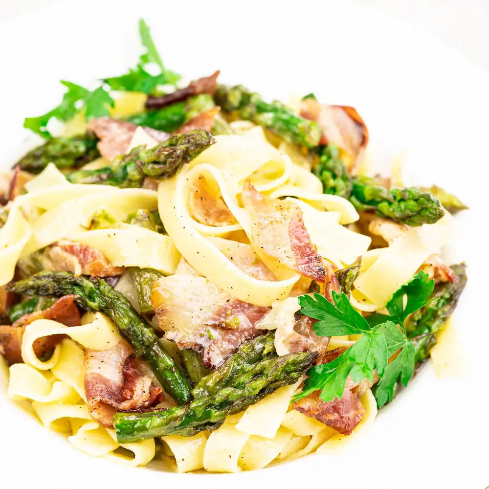 Pasta con espárragos