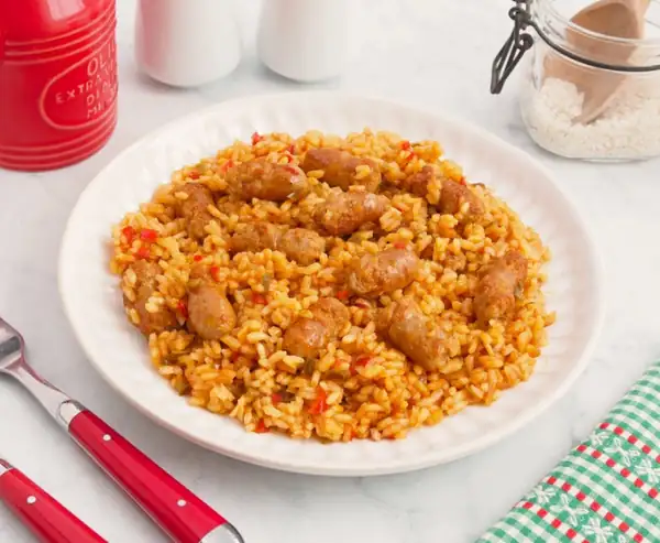 What is the dish mentioned by Bad Bunny during the Superbowl show?