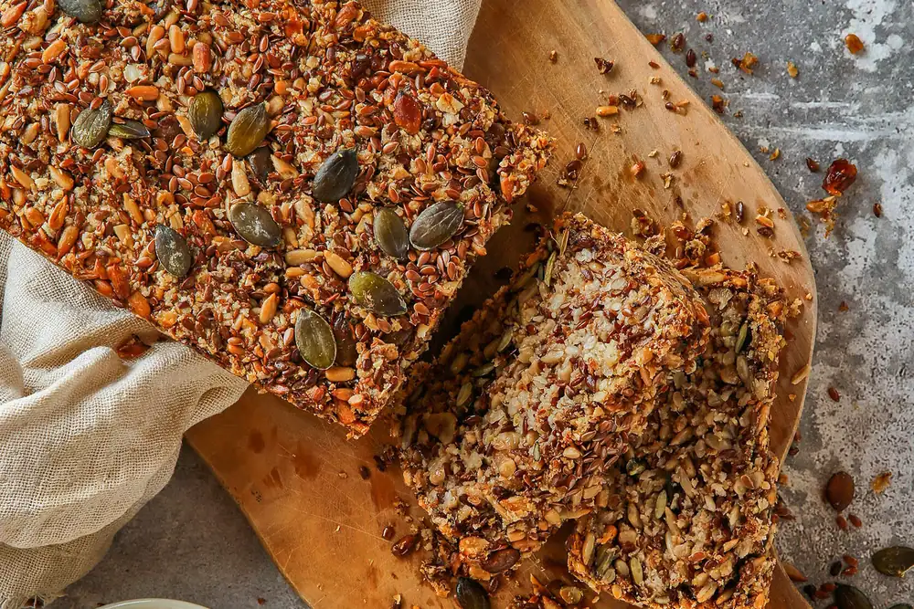 Flourless bread without sugar