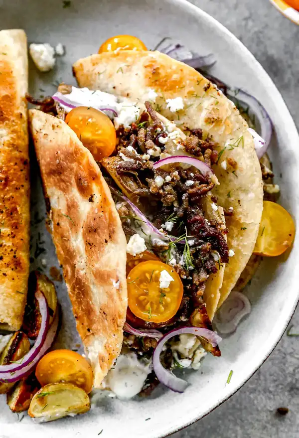 Lamb Tacos (Cheater Gyros)