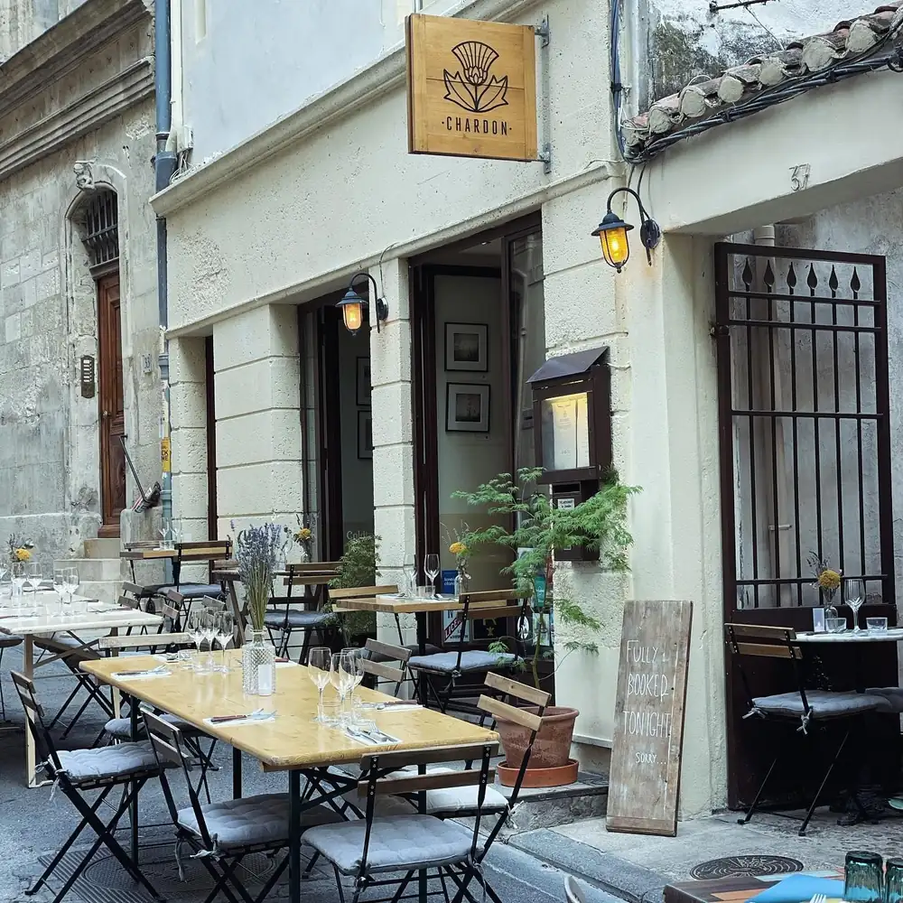 Chardon Restaurant in Arles