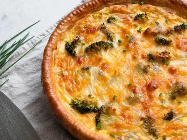 Pastel con jamón