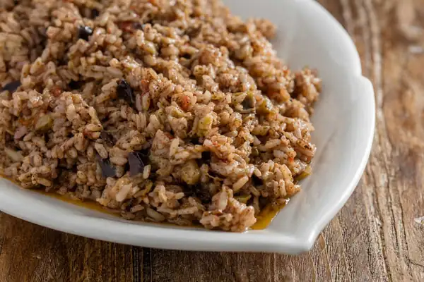 Rice with Eggplant