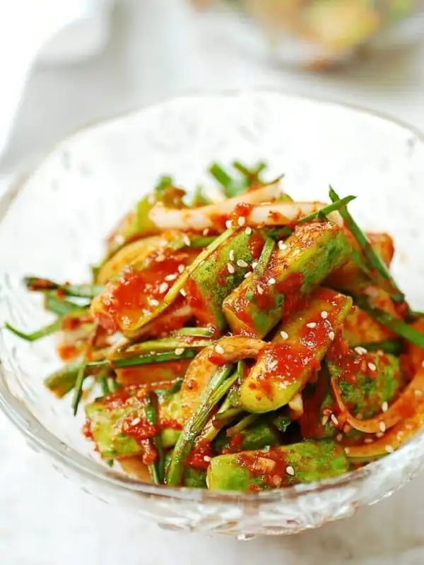 Kimchi de pepino (Oi kimchi)
