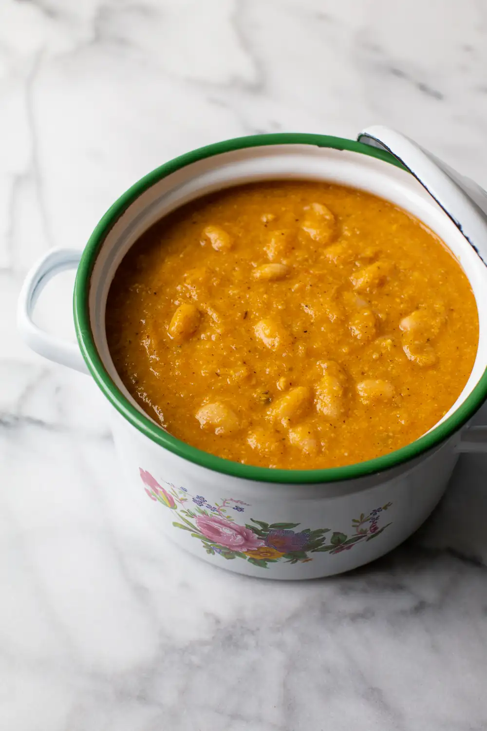Beans with cornmeal porridge - Pilar Hernández's Chilean Kitchen