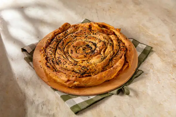 Potato-filled flatbread