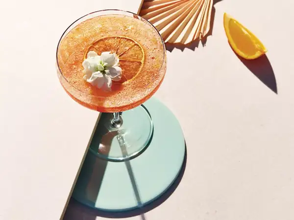 Frozen Orange Spritz: Alcohol-free summer drink