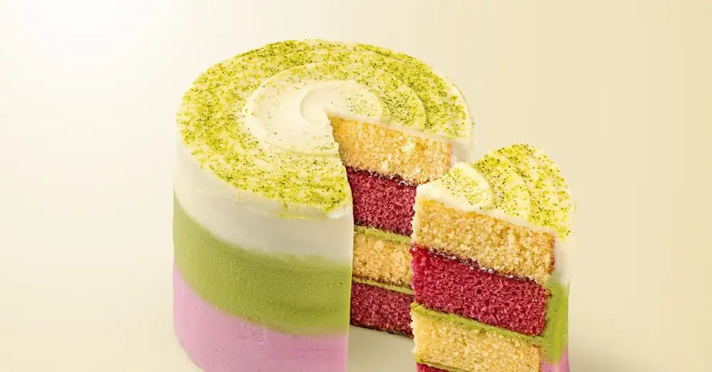 Finsbury adds strawberry matcha flavour to Little Big Cake range