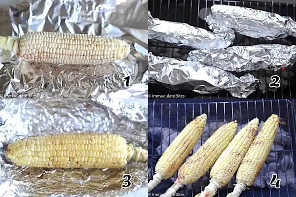 Grilled Coconut Corn